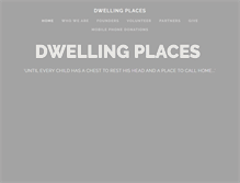 Tablet Screenshot of dwellingplaces.org